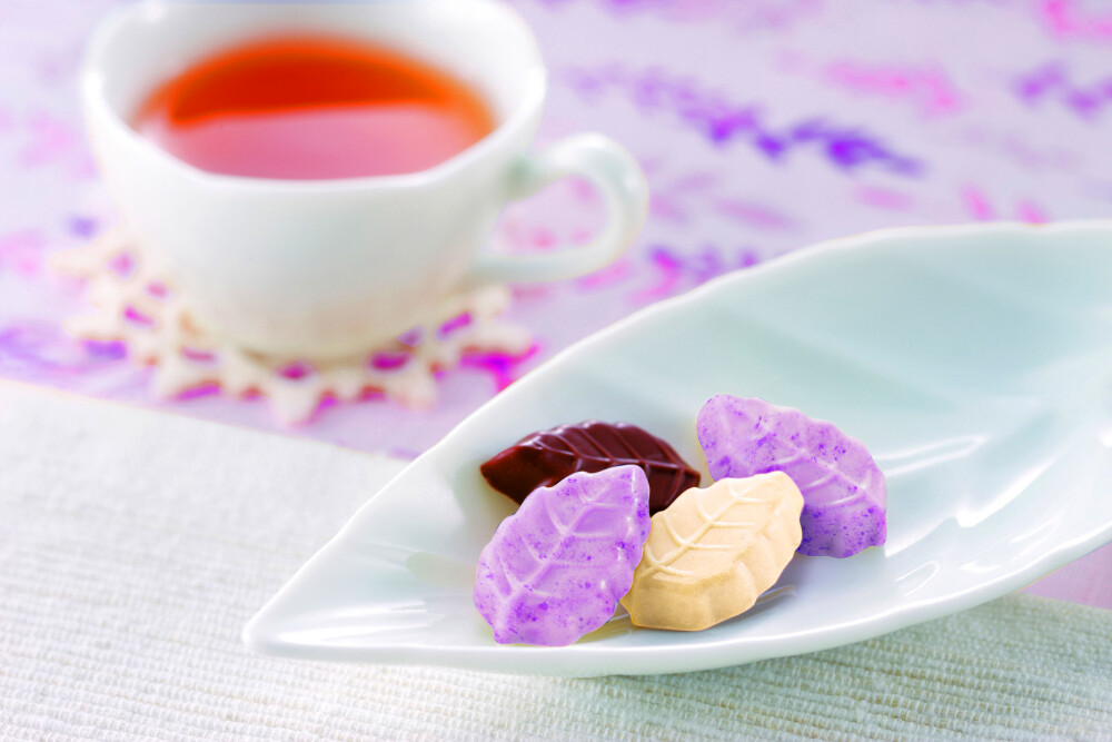 [モンロワール]限定！紫色のリーフメモリー