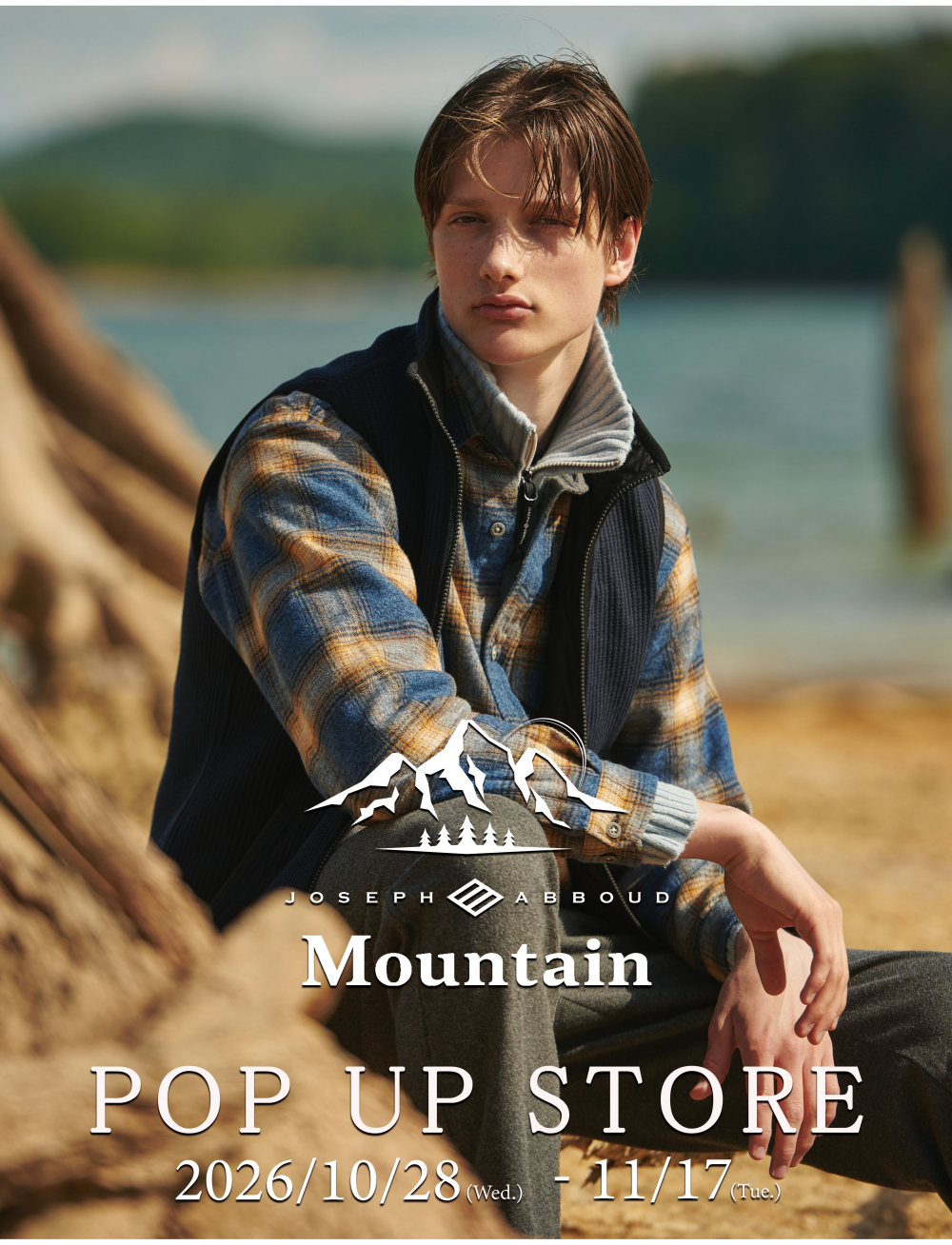 【JOSEPH ABBOUD】 期間限定 Mountain POP UP STORE