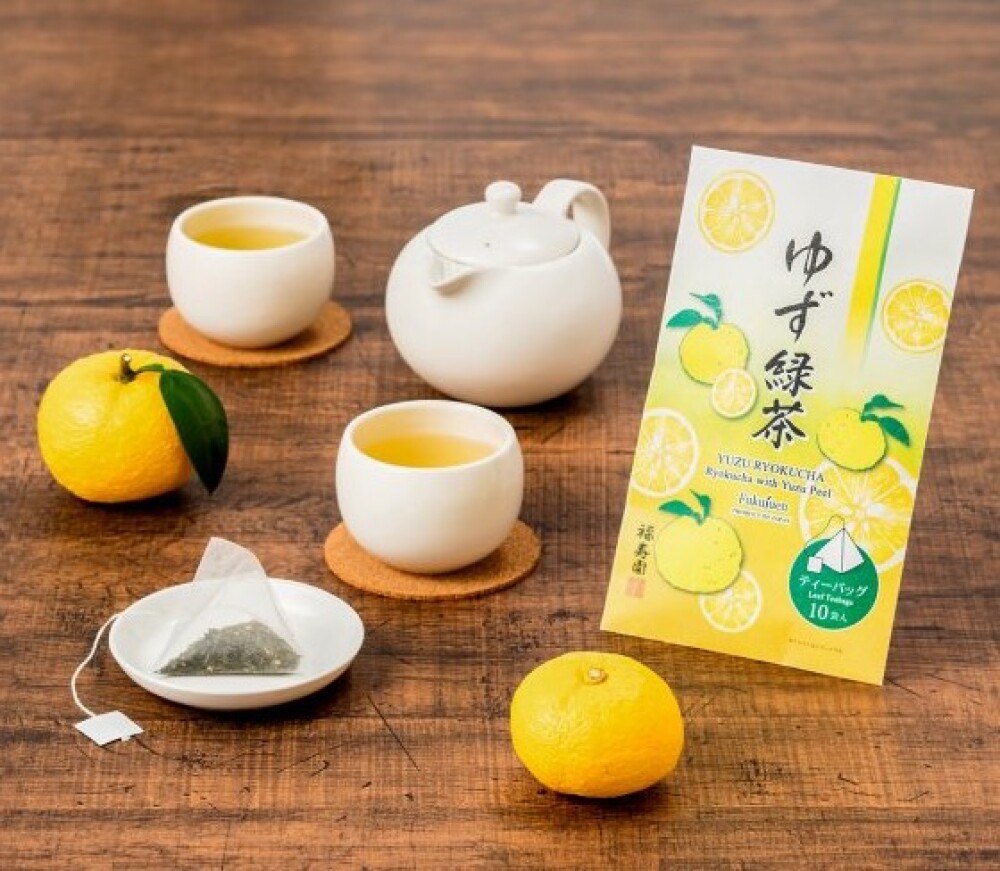 『ゆず緑茶』ご好評販売中です