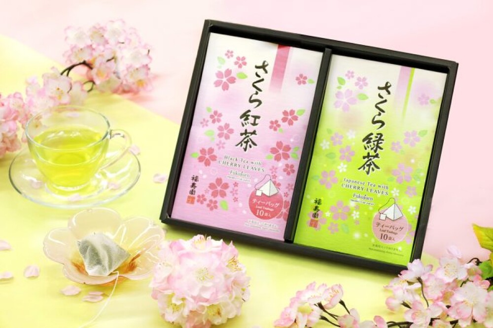 春季限定さくらのお茶が届きました