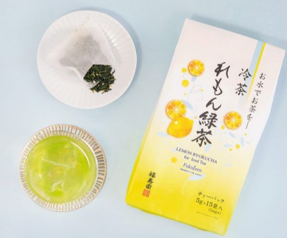 夏に向けてスッキリ『れもん緑茶』