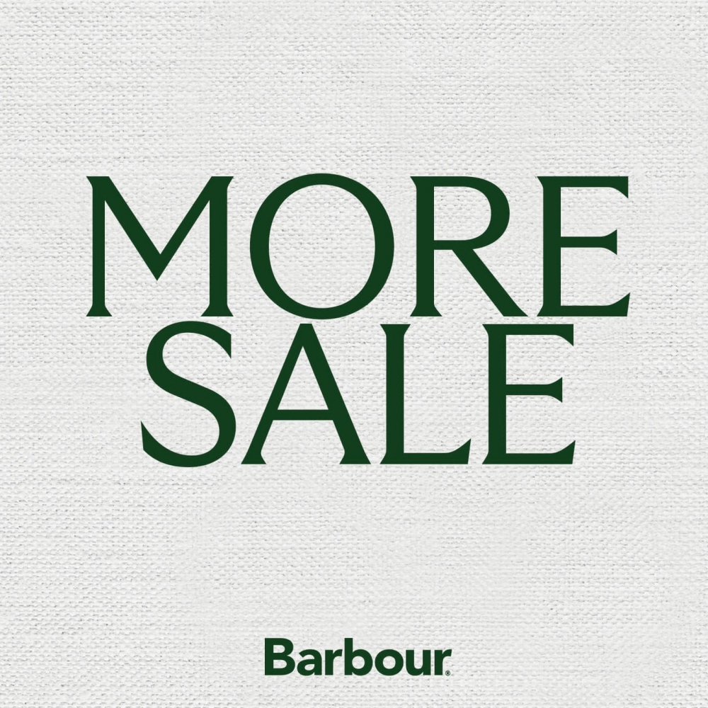 【最大40％OFF】MORE SALE 開催中 Barbour 大丸東京店