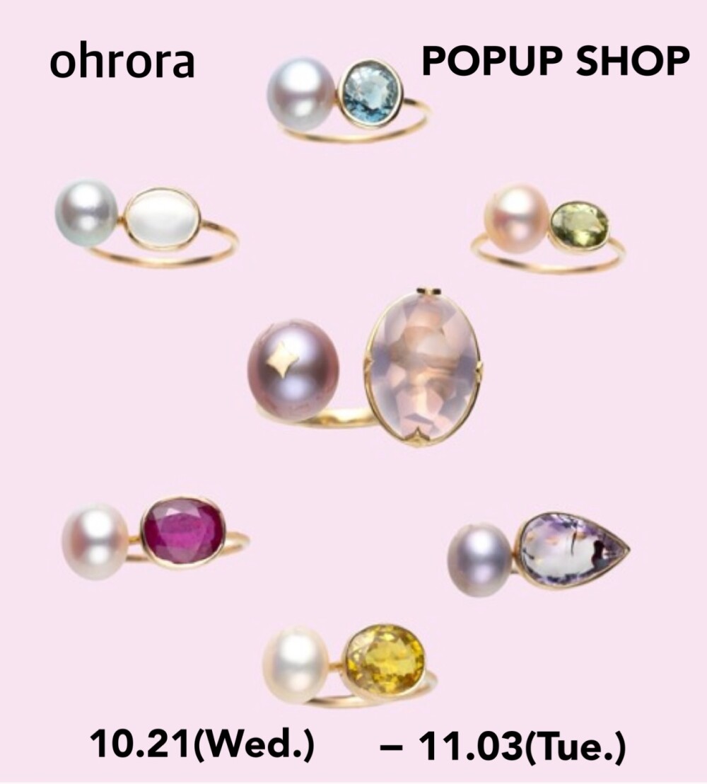 ohrora【期間限定】 POPUP SHOP