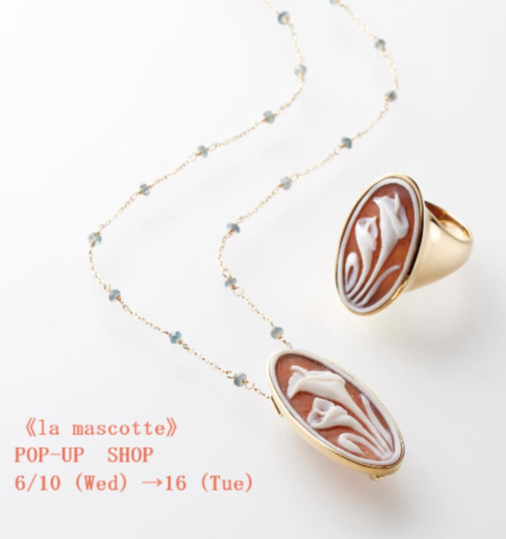 期間限定《la mascotte》POP-UP　SHOP
