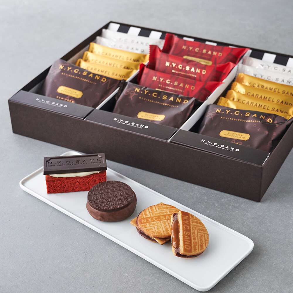 【N.Y.C.SAND】お歳暮におすすめ「N.Y.C.S.ギフトボックス18個入」大丸松坂屋オンラインストアご予約受付中！