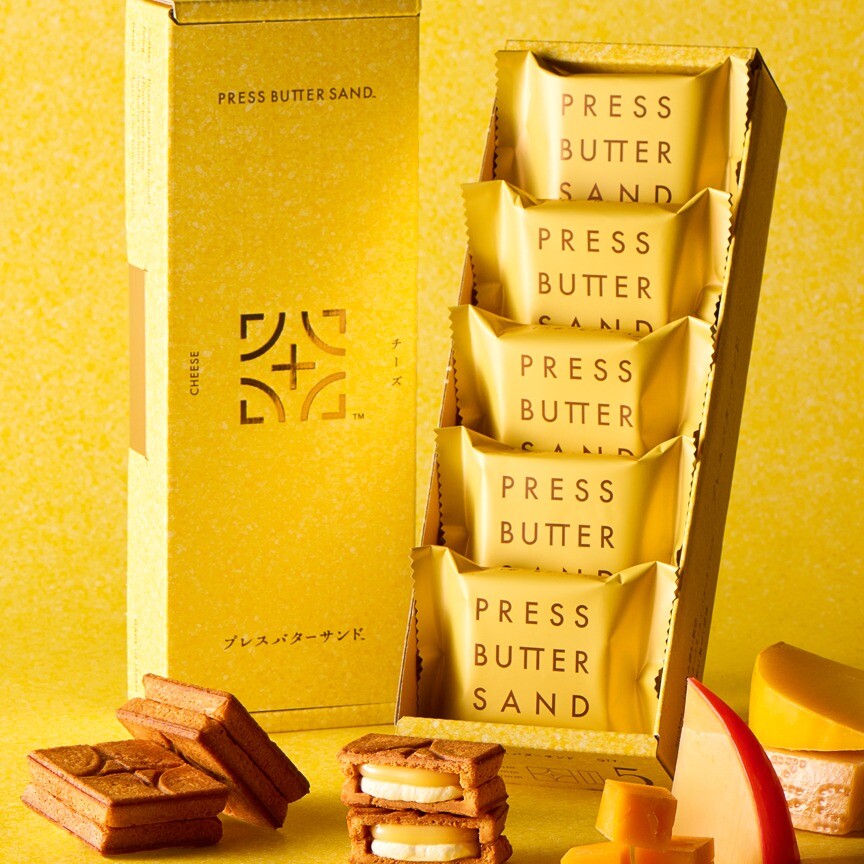 PRESS BUTTER SAND、バターサンド〈チーズ〉が販売開始！