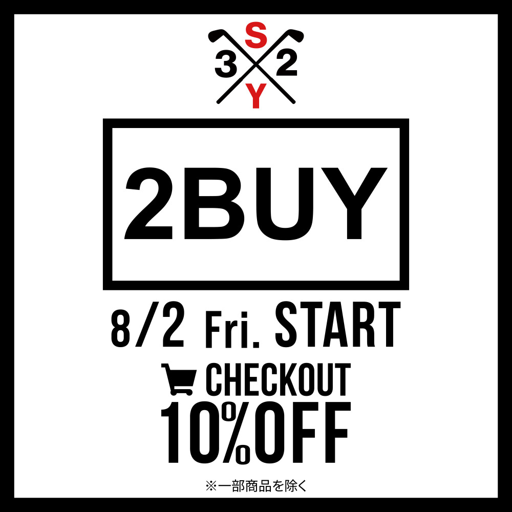 2BUY10％OFF SALE