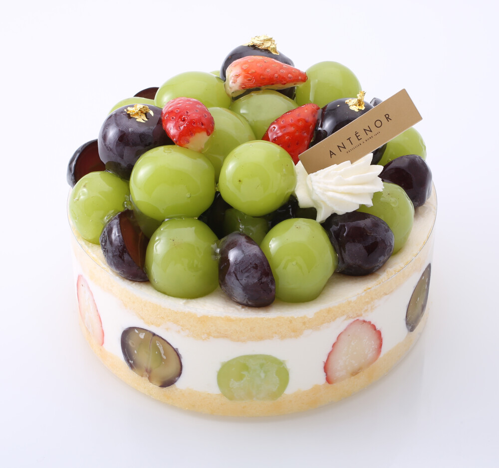 【アンテノール】🍇シャインマスカットと巨峰のデコレーション🍇