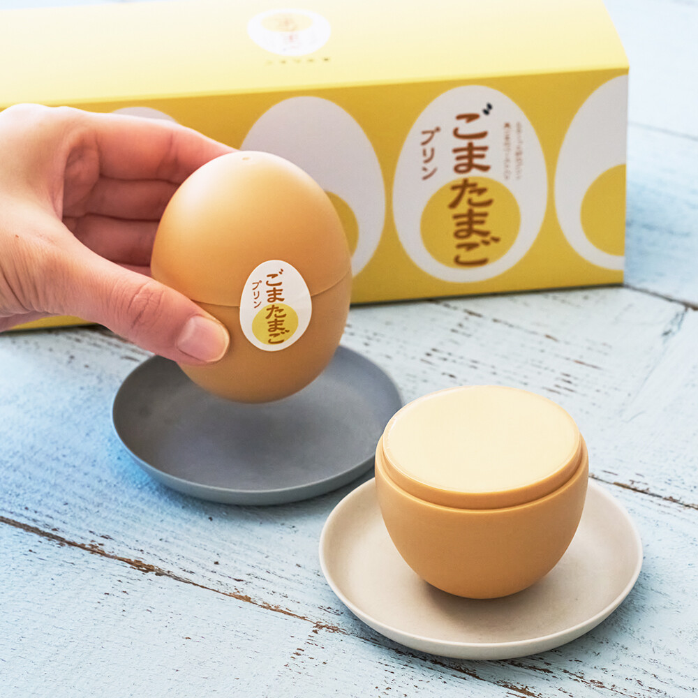 【銀座たまや】「ごまたまごプリン」のご紹介