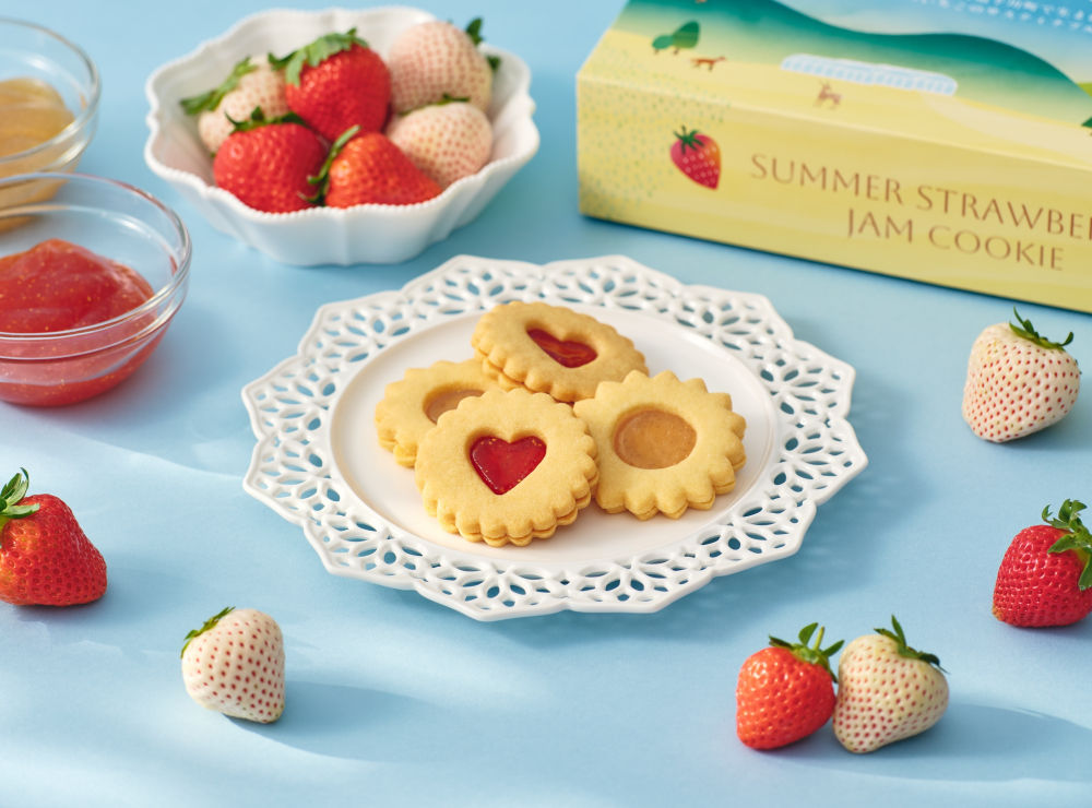 再入荷のお知らせ🍓🍓🍓　下川町の﻿なついちご　SUMMER  STRAWBERRY  JAM  COOKIE 🍓🍓🍓