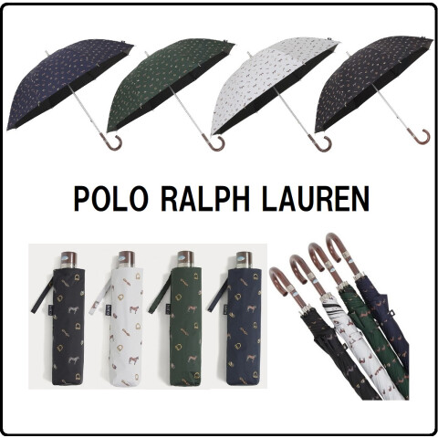 POLO RALPH LAUREN (ポロラルフローレン) 馬具柄の晴雨兼用傘☂ | 紳士