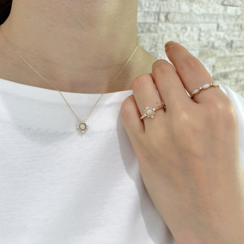 月末までセール　スターボーンジュエリー　ハーキマーリング 10月バースストーンアイテムのご紹介 | スタージュエリー | 大丸東京店