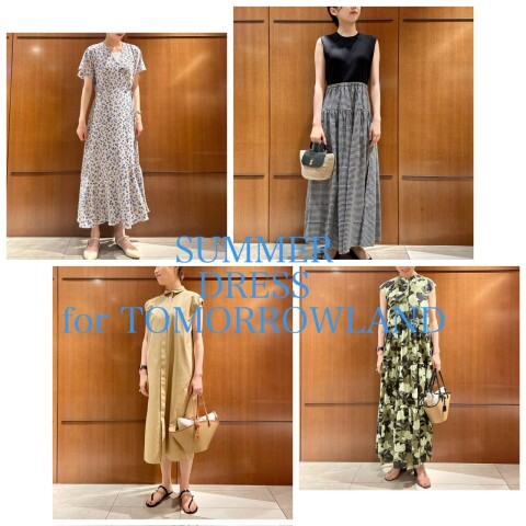 SUMMER DRESS for TOMORROWLAND | トゥモローランド（4F