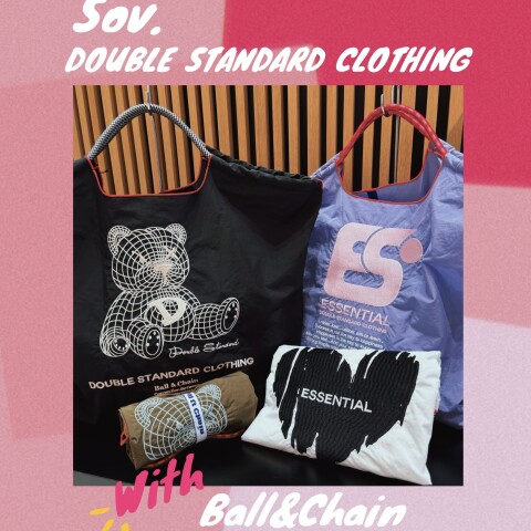 Ball&Chain✖️ダブスタ🧸【新作コラボエコバッグ】 | ソブ