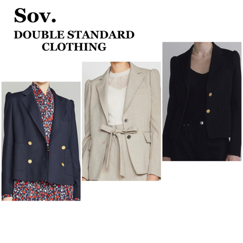新作ジャケット特集✨️ | ソブ ダブルスタンダード クロージング | 大丸東京店公式 SHOP BLOG