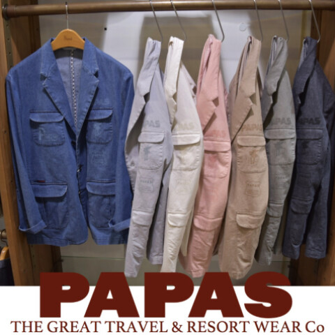 最大12%OFFクーポン 新作サファリジャケット | パパス | 大丸東京店公式 SHOP BLOG ジャケット・アウター