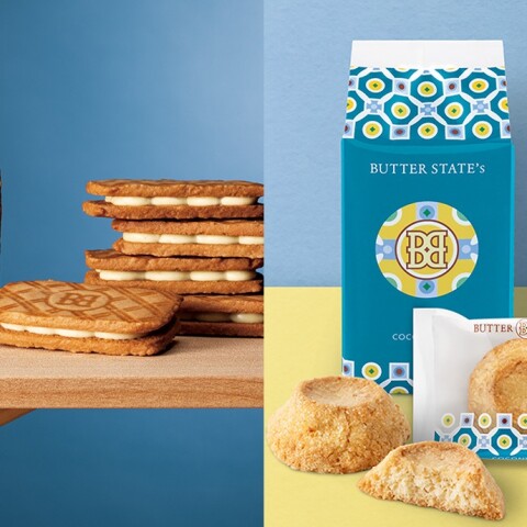 メロジョイ パンパン ココナッツフレーク シュガーバター 新バター 青