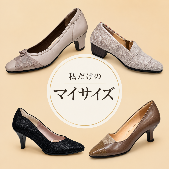 《私のマイサイズシューズ》in大丸東京店３階婦人くつ売場