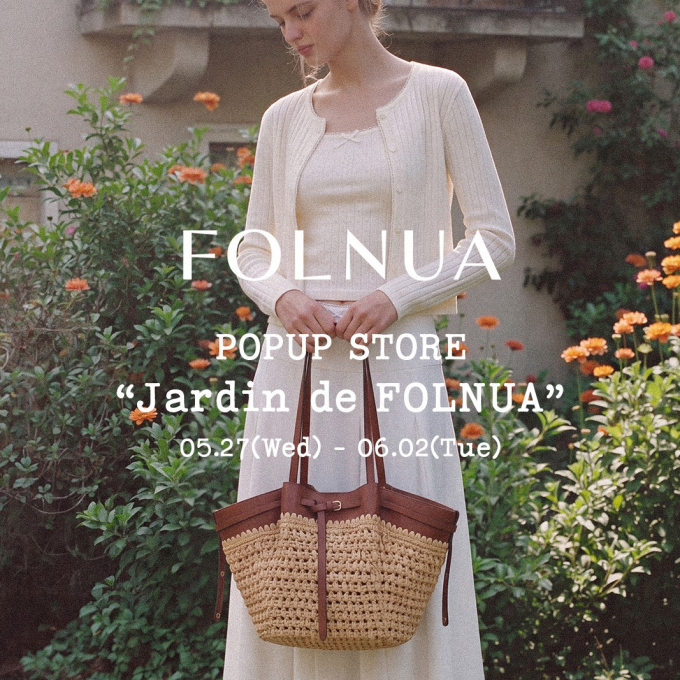 FOLNUA TOKYO POPUP STORE IN DAIMARU TOKYO									