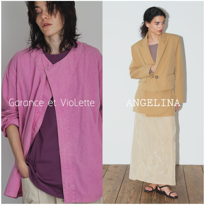 Garance et VioLette/ANGELINA　POP-UPSTORE