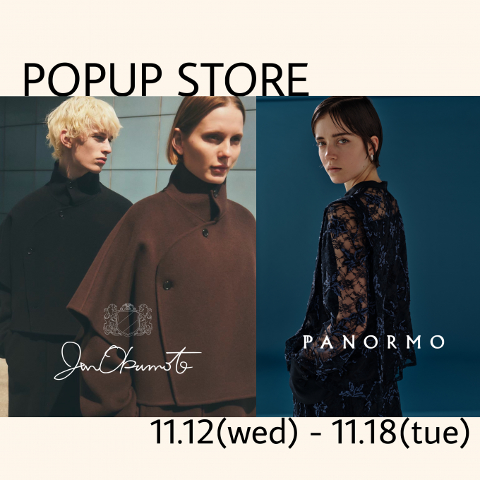 JUN OKAMOTO / PANORMO POPUP STORE