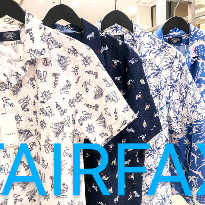 【FAIRFAX カジュアルシャツ】