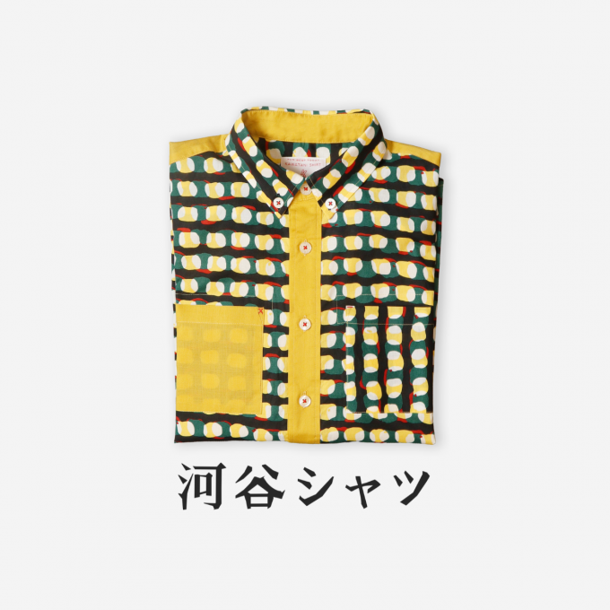 河谷シャツ　POPUP