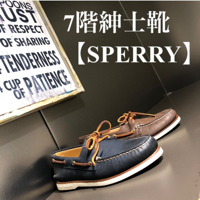 ✨7階紳士靴【SPERRY】✨