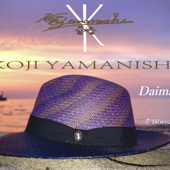 KOJI YAMANISHI 🎩　《パナマハット》