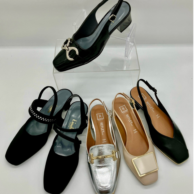 【婦人靴】初夏に向けてバックベルトパンプス👠ご紹介