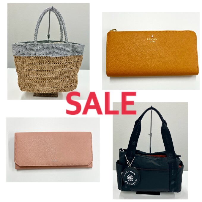 財布•バッグもお買い得です📣