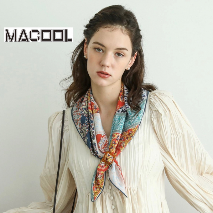 最高ランクのシルク素材スカーフ MACOOL《マクール》POP-UP SHOP