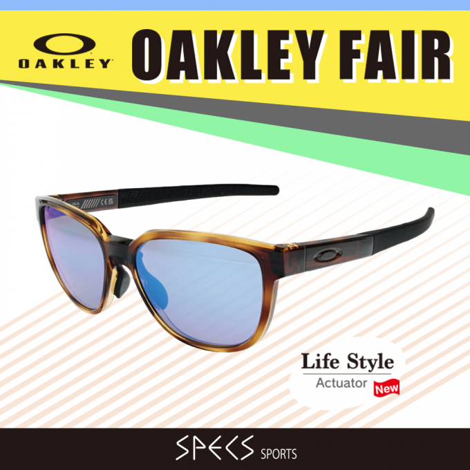【OAKLEY Fair】カジュアルにRUNを楽しむサングラス