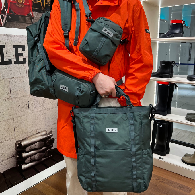 AIGLE 新作バッグ続々入荷🤹‍♂️