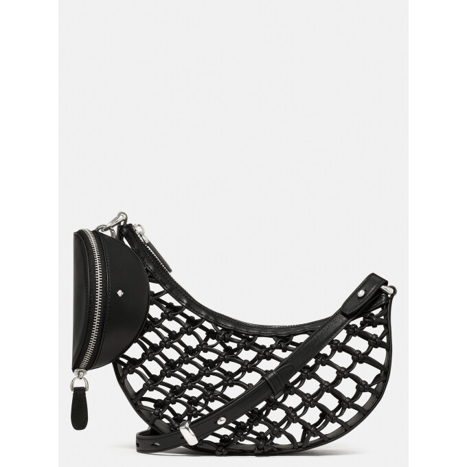 KS DUO WOVEN CROSSBODY BAG
