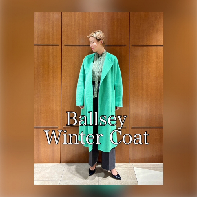 ＜Ballsey＞名品プレミアムウールリバーコート