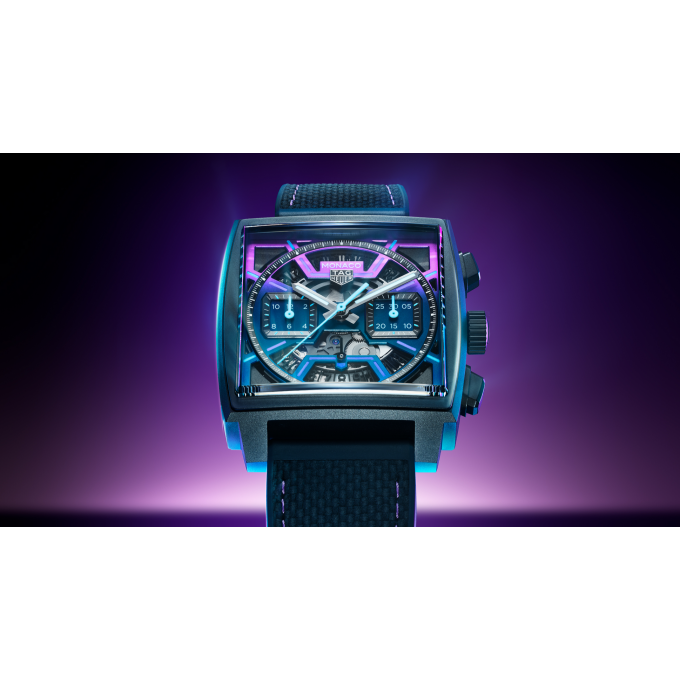 ラスベガスの夜を照らす灯り － タグ・ホイヤー モナコ