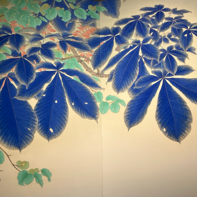 安原成美 日本画展 -花の色 葉の香り-