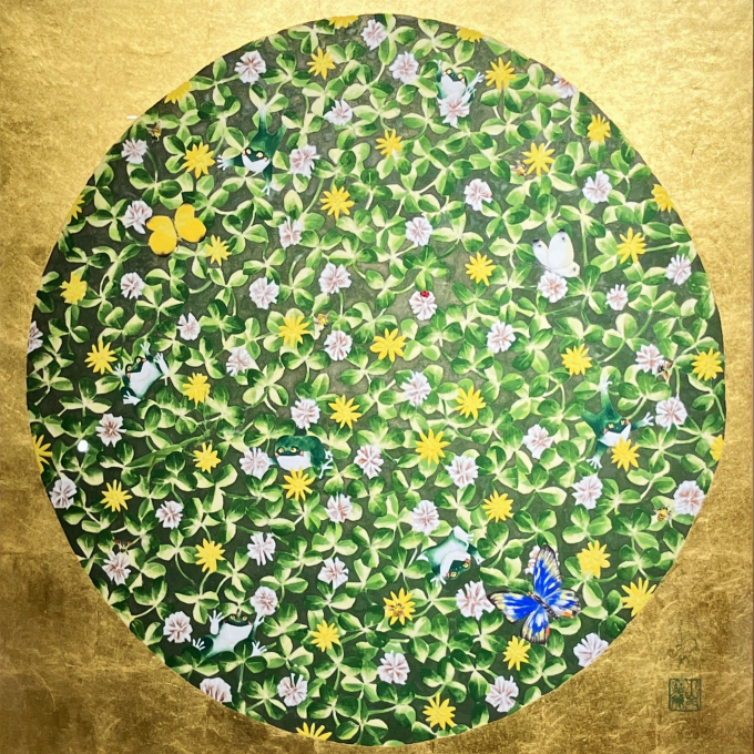 …月と遊ぶ蛙たち… Osanai Megumi展