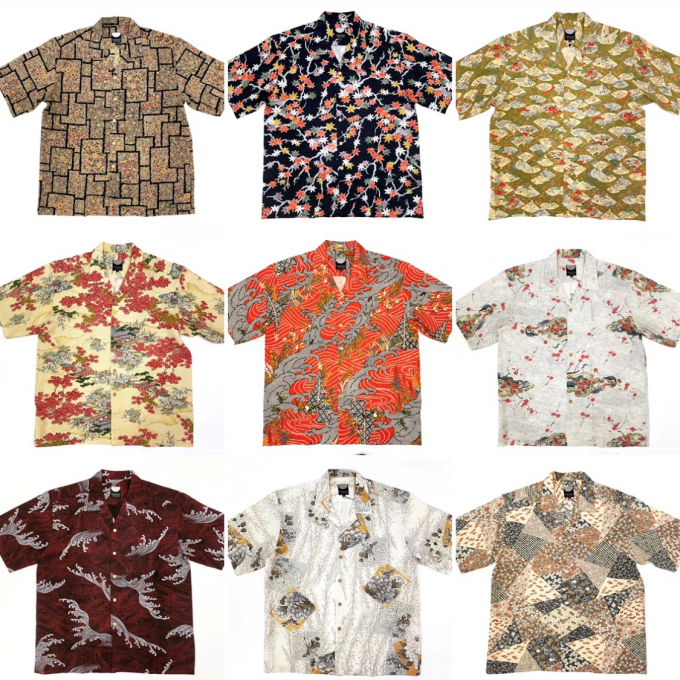 きものから生まれたアロハシャツ【サムライアロハ】