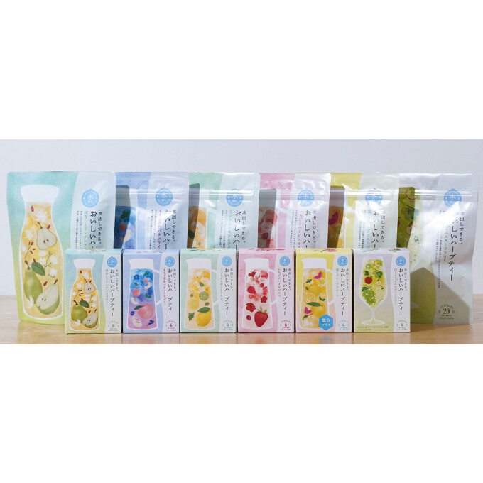４月１日(水) 夏季限定商品発売！【水分＆塩分補給に】水出しハーブティー　
