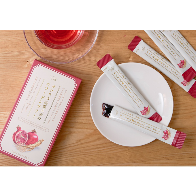 《NEW》ザクロ＆高麗人参のコラーゲンゼリー