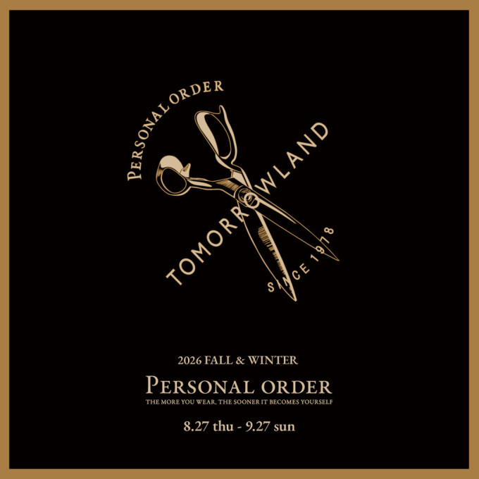 PERSONAL ORDER 2026 FALL & WINTER