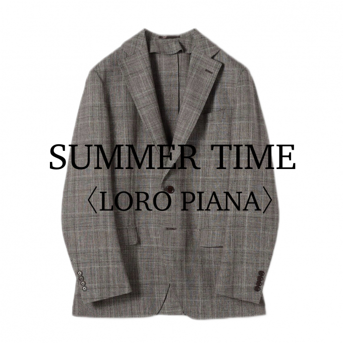 〈LORO PIANA〉SUMMER TIME