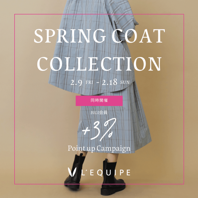 Spring coat collection