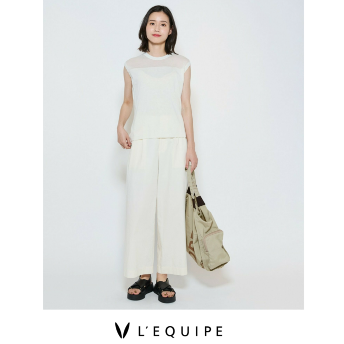 【L‘EQUIPE】綿パンツ