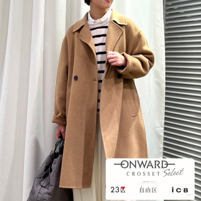 ONWARD CROSSET SELECT大丸東京店（23区RLS•ICB•自由区）ハイスペックアウターといえばMANTECOPureリバーコート💕
