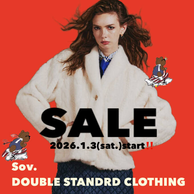 2026.1.3(土)SALE start‼️