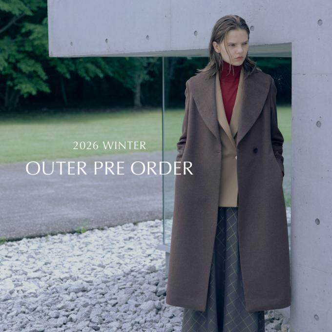 OUTER PRE ORDER 2026WINTER