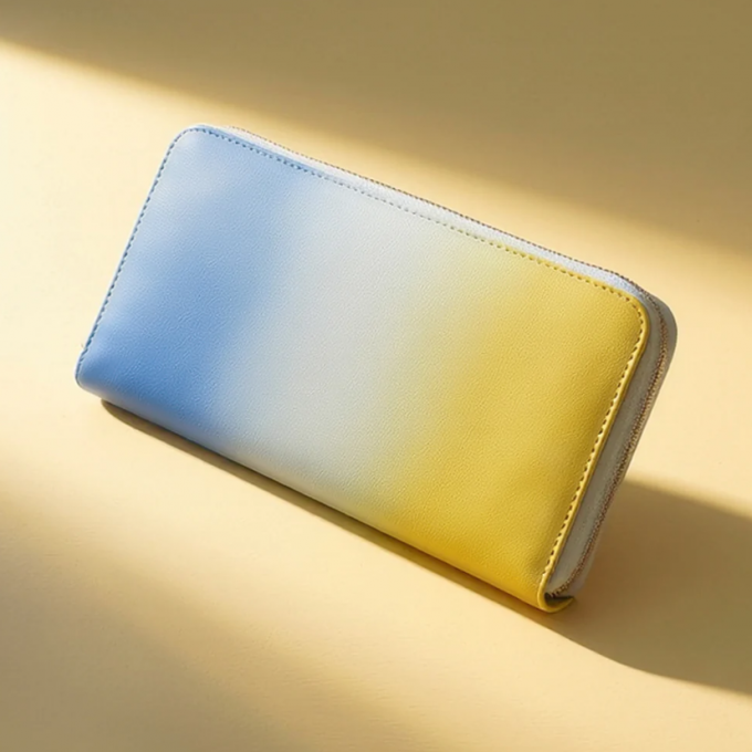 【春財布】新年の初空を切り取ったお財布